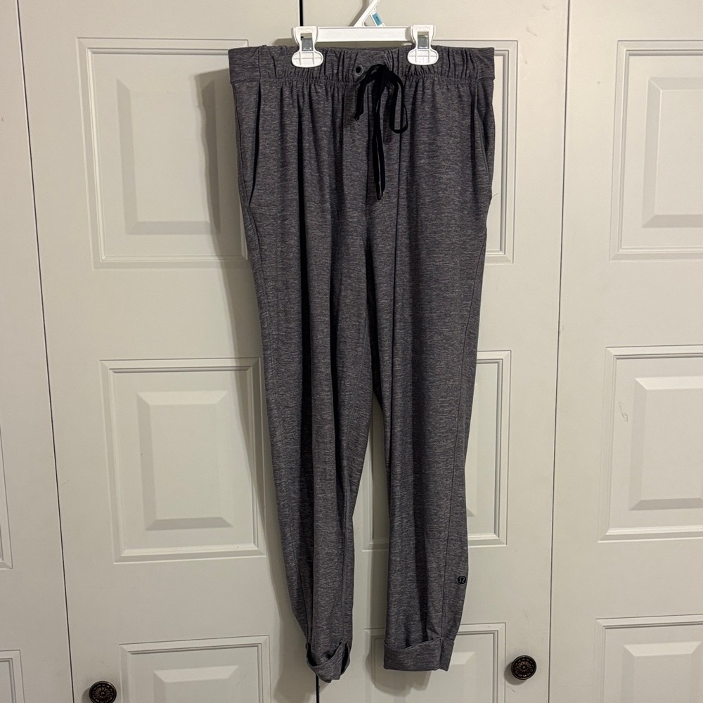 Lululemon Athletica Charcoal Lounge Pants